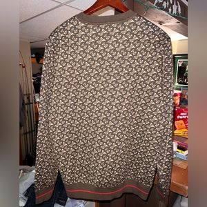 100% Authentic Burberry Long Sleeve Monogram Sweater